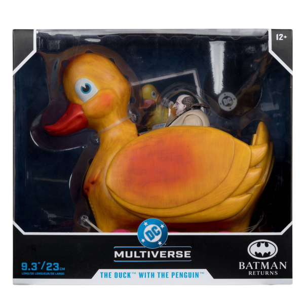 DC Multiverse Batman Returns The Duck & Penguin McFarlane Actionfigur & Vehicle Set